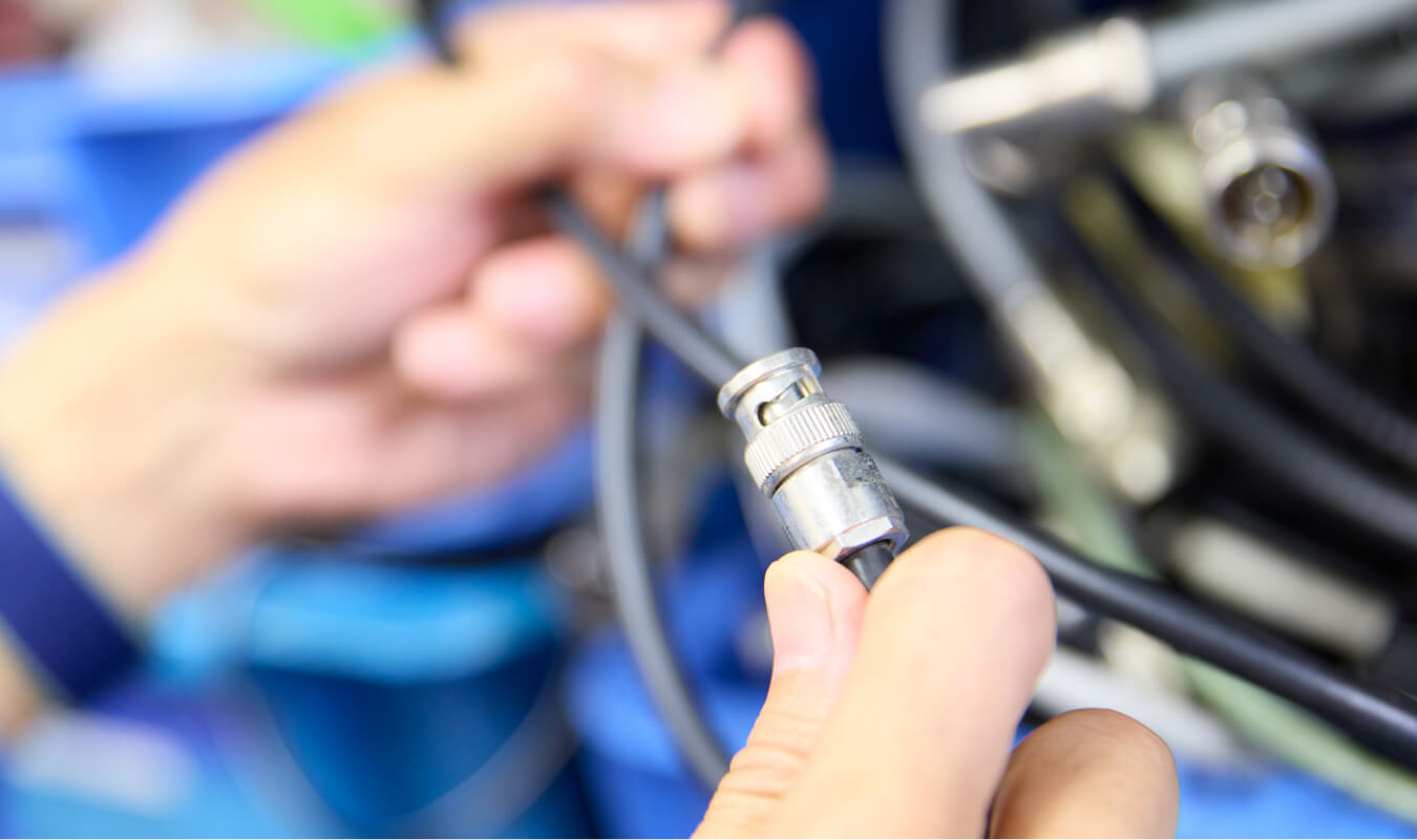 写真：作業をする様子