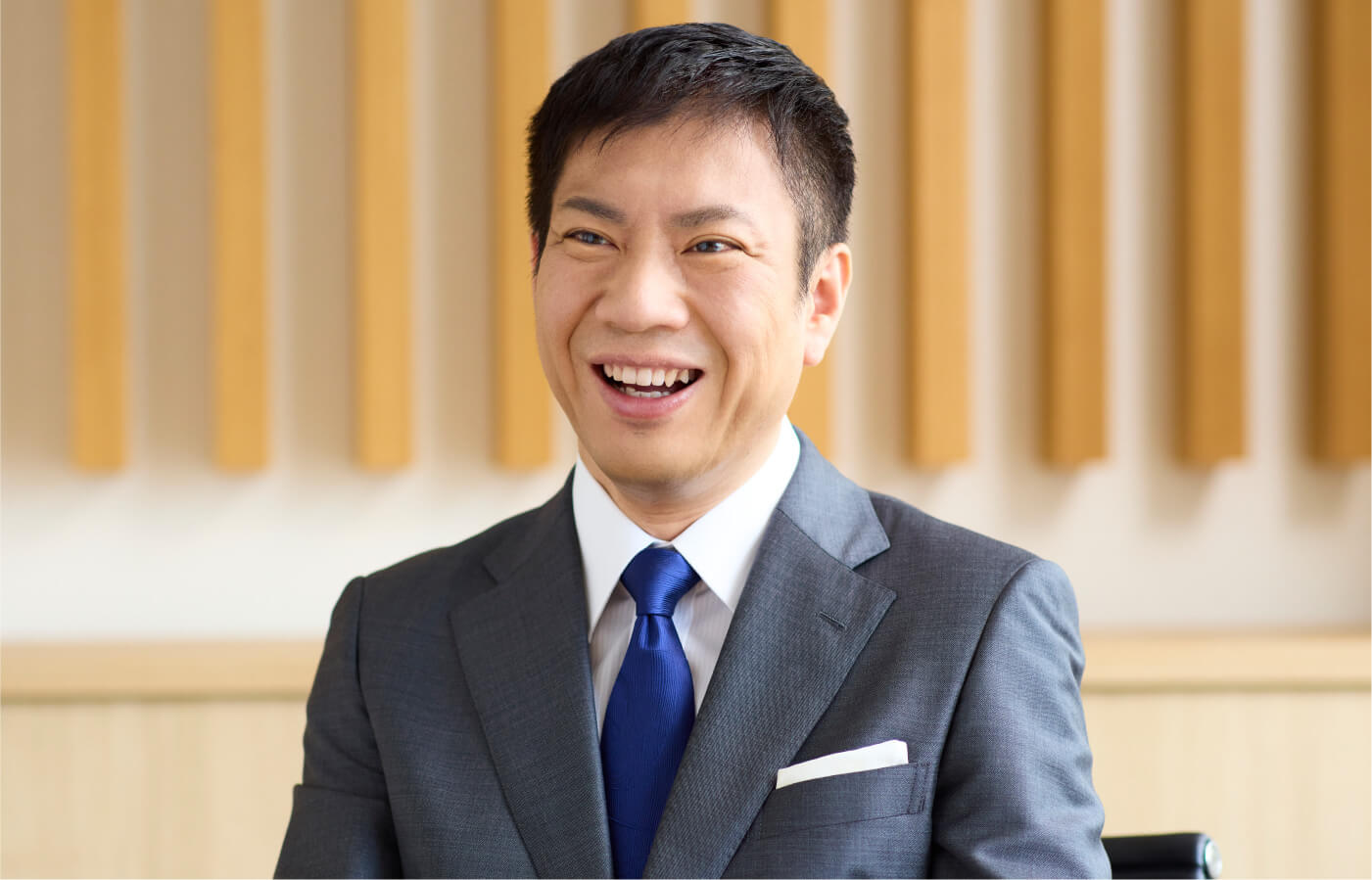 写真：代表取締役社長 林 秀和